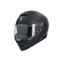 Casco Shiro Raptor Negro Mate