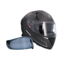 Casco Shiro Katana Solid Negro Mate