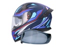 Casco Shiro Katana Sharp Azul Mate