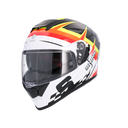 Casco Shiro Raptor Pegasus Blanco Perla