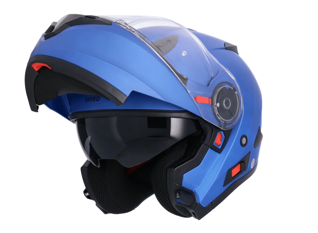 Casco Shiro Sh-508 Explorer Azul Mate