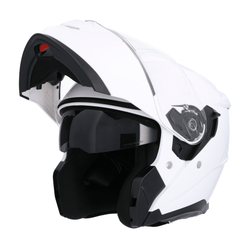 Casco Shiro Discover Blanco Perla