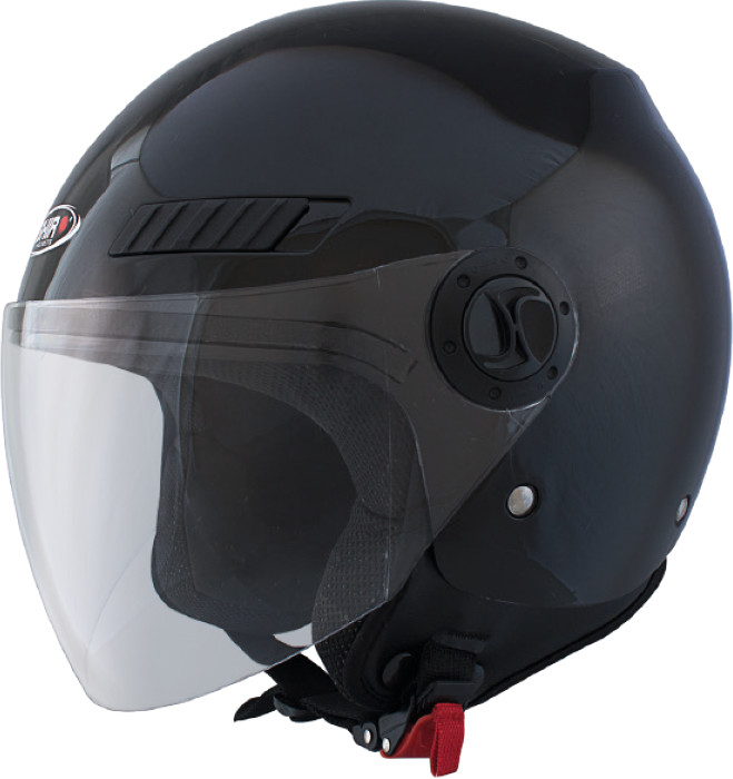 Casco Shiro SH-62 KYOTO MONOCOLOR negro mate