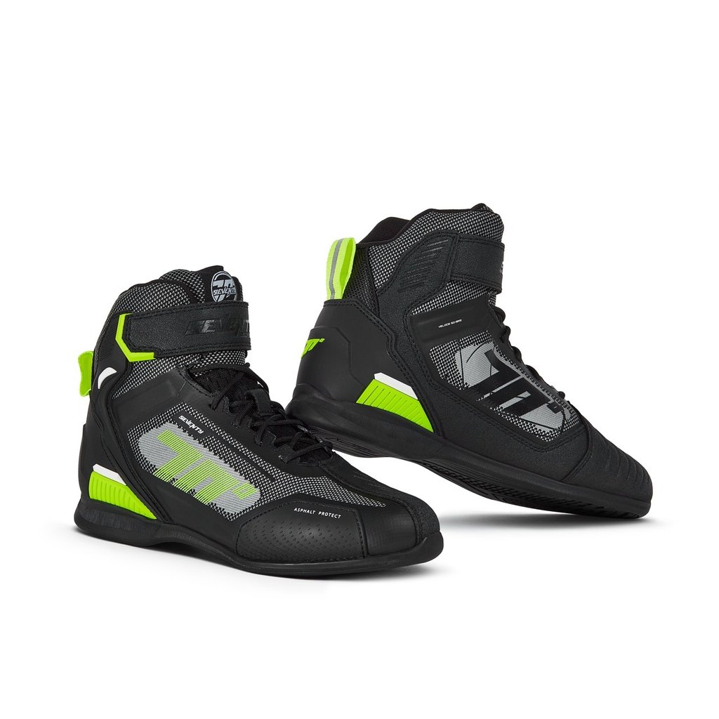 Bota Seventy SD-BR2 Veloce negro amarillo