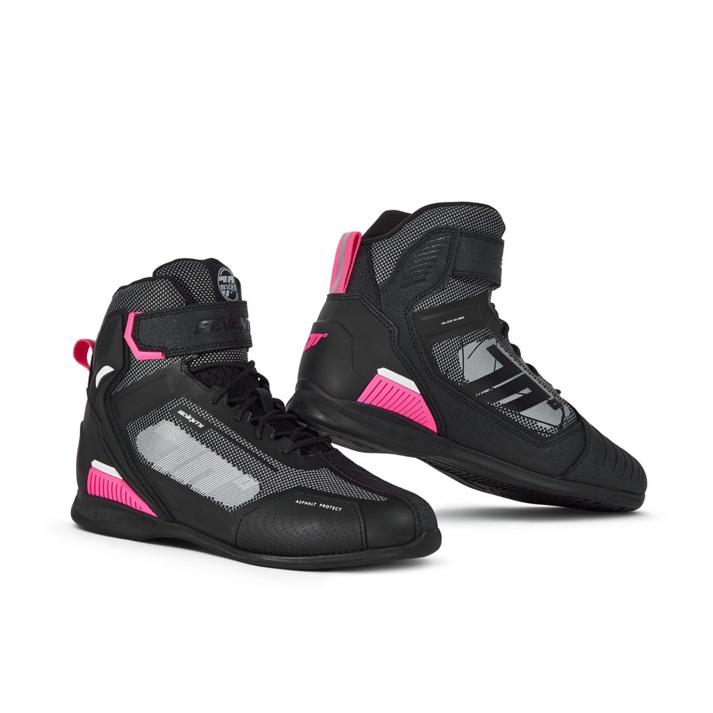Bota Seventy SD-BR2 Veloce negro rosa