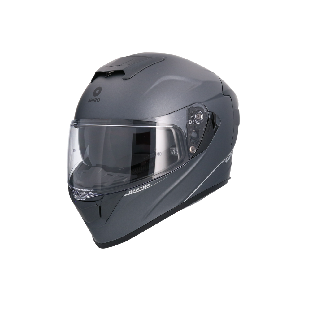 Casco Shiro Raptor Titanium Mate