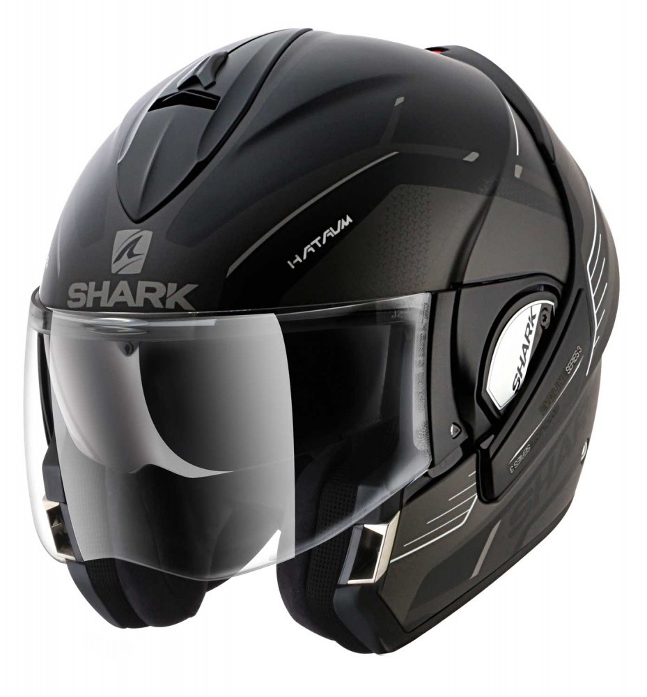 Casco Shark EVOLINE 3 HATAUM Mat KAW