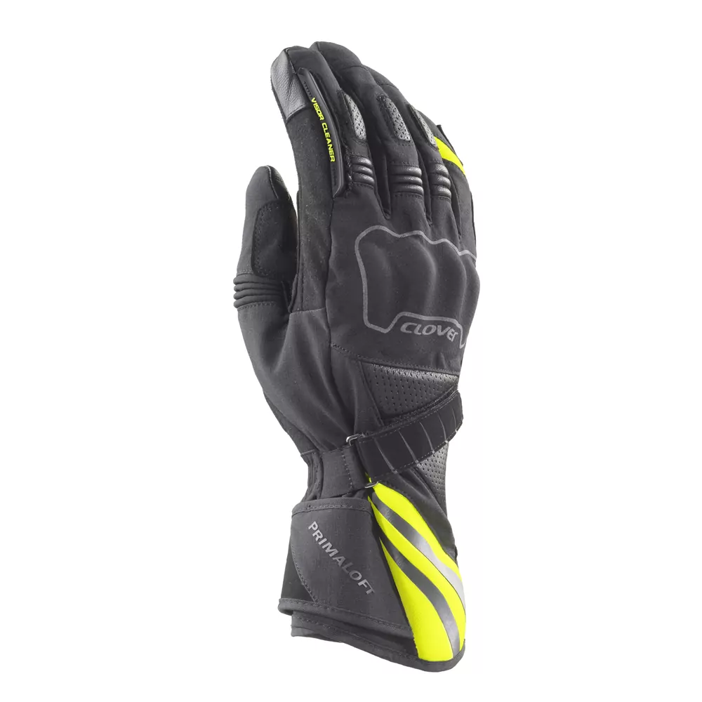 Guante Clover Sierra WP negro fluor