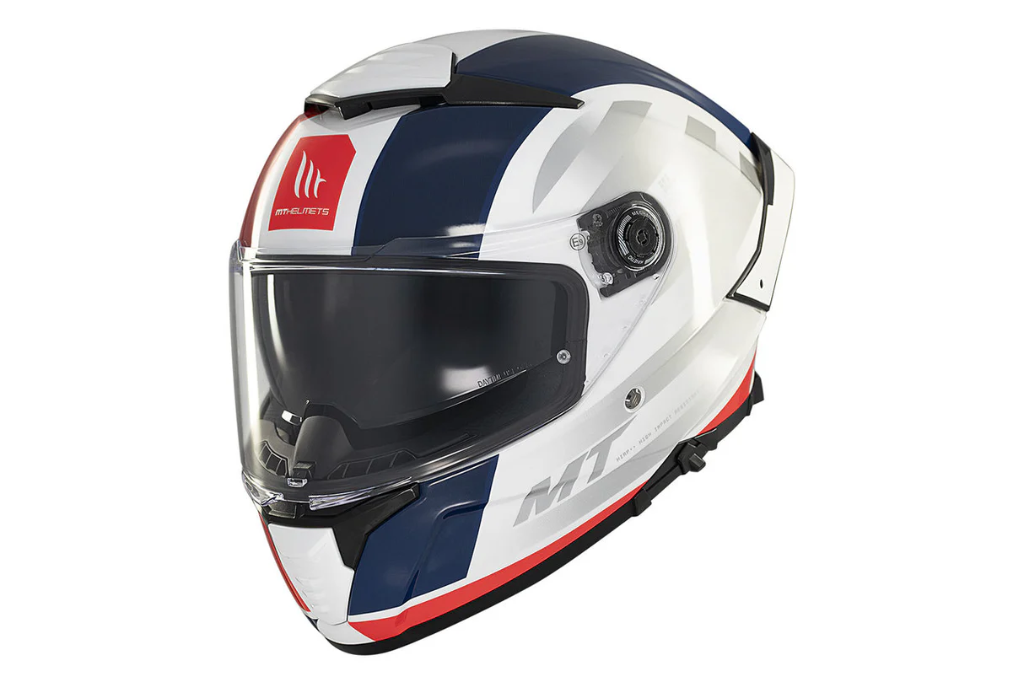 Casco MT Thunder 4 SV Treads C7 Brillo