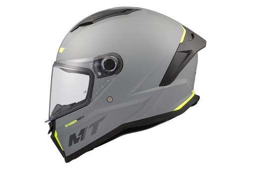 Casco MT STINGER 2 SOLID A12 gris mate