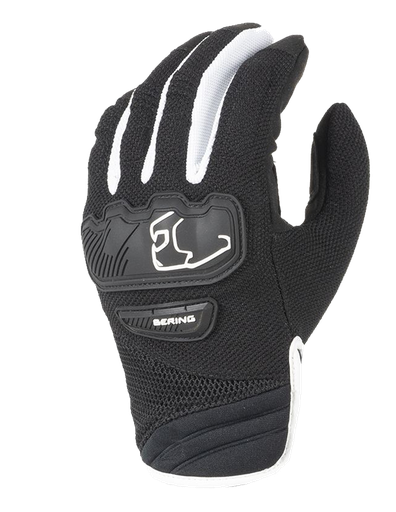 Guante Bering York negro blanco