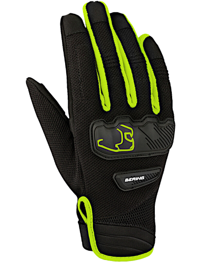 Guante Bering York negro fluor