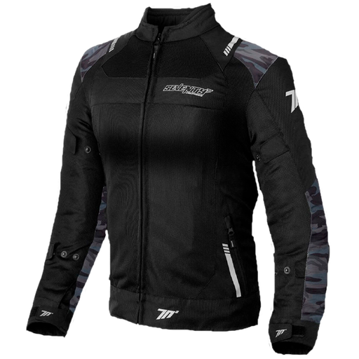 Chaqueta Seventy SD-JR54 Lady negro camuflaje