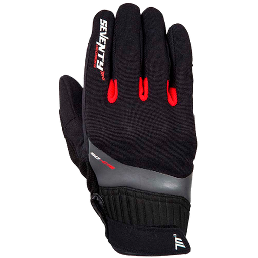 Guante Seventy SD-C16 negro rojo