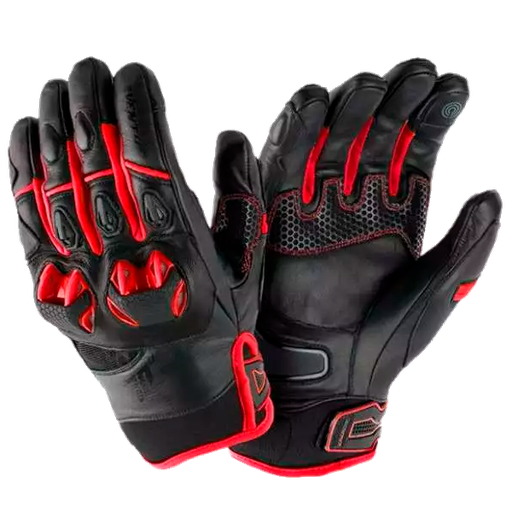 Guante Seventy SD-N47 negro rojo