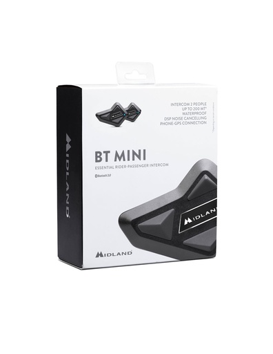 [C1410 01] Intercomunicador MIDLAND BT MINI TWIN