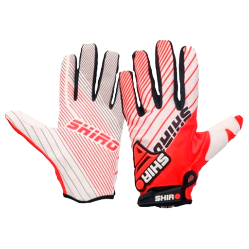 Guante Shiro Mx-11 Off Road Rojo