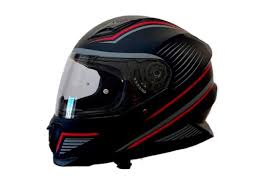 Casco Shiro Sh-862 Citizen Negro Mate Rojo