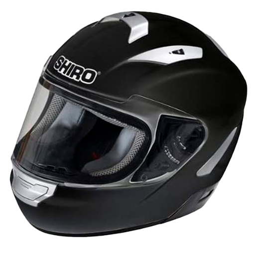 Casco Shiro Sh-7000 Solid Negro (Tara)