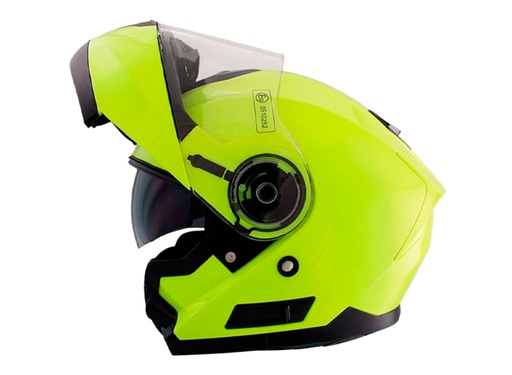 Casco Shiro Sh-507 Motobike Amarillo Fluor