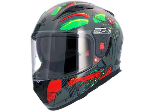 Casco Shiro Sh-605 Abyssal Multicolor