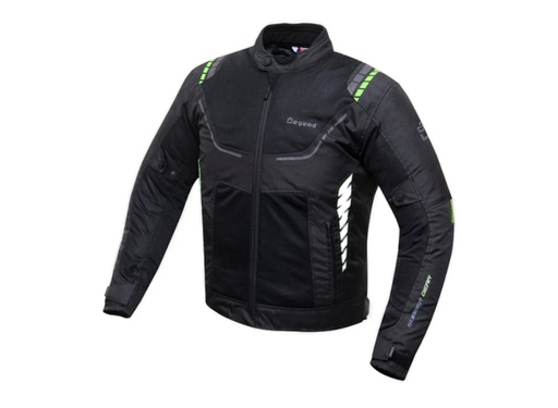 Chaqueta Degend Breeze negro fluor