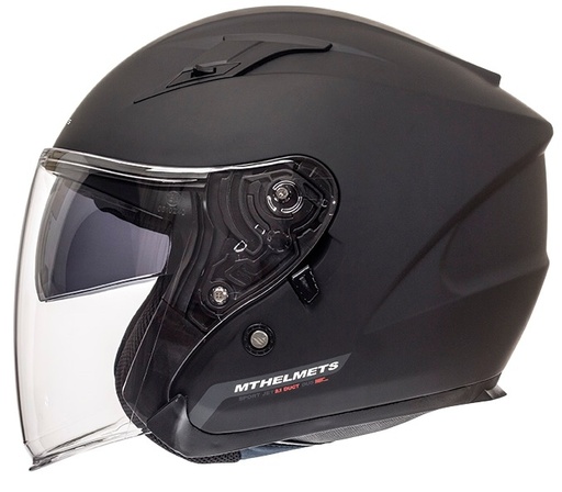 Casco MT AVENUE SV SOLID A1 negro mate