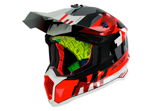 Casco MT Falcon Arya A5 rojo