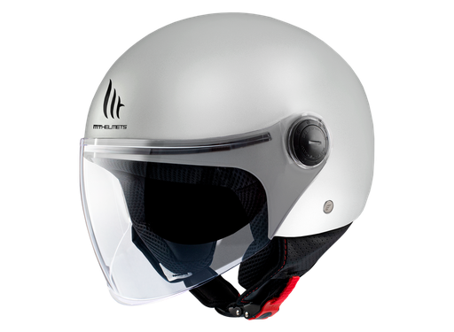 Casco MT STREET S SOLID A0 BLANCO