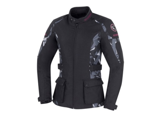 Chaqueta Bering Lady April negro camo