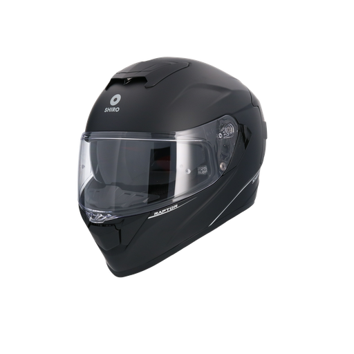 [001805-0014] Casco Shiro Raptor Negro Mate