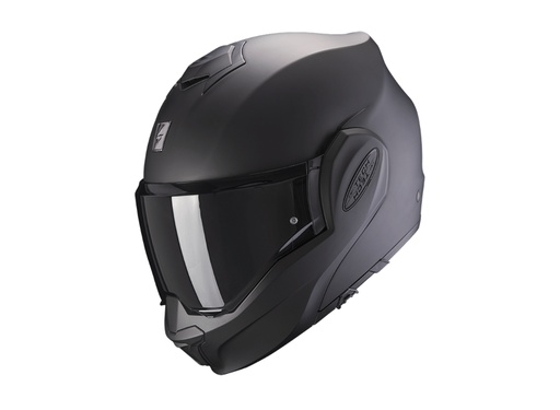 Casco Scorpion Exo-Tech Evo Solid Negro Mate